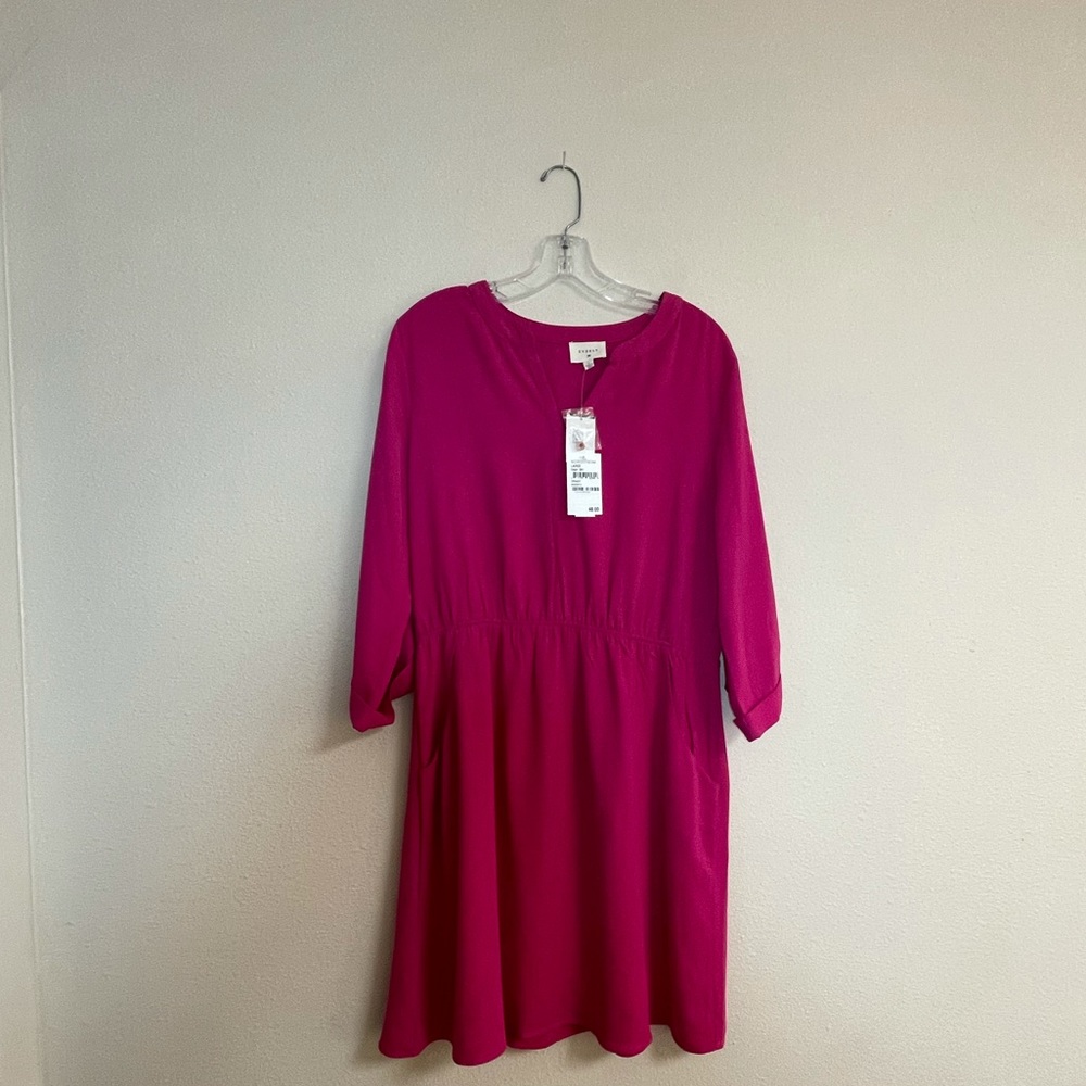 Bright Pink Everly Dress
